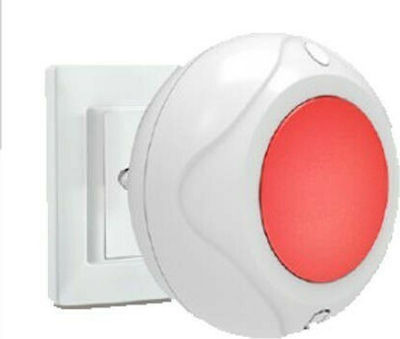 Wolf Guard JD-11 Wireless Alarm Siren Indoor 80dB with Roșu Light 7x7.5cm