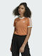 Adidas Γυναικείο Αθλητικό T-shirt Hazy Orange