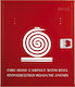 Mobiak Cabinet de furtun de incendiu cu Ventil 70c. x 63c. x18cm.