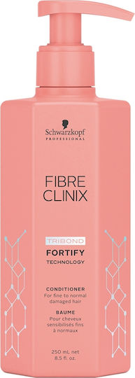 Schwarzkopf Fibre Clinix Fortify Tribond Conditioner Reconstruction/Nourishment for All Hair Types 250ml