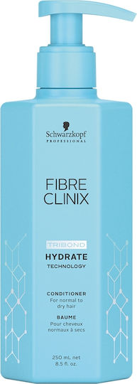 Schwarzkopf Fibre Clinix Tribond Hydrate Conditioner Reconstruction/Nourishment for Dry Hair 200ml