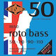 Rotosound Roto Bass Set of Strings Nickel Plated Steel for Bass 50 - 110 Heavy