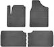 Frogum Set of Front and Rear Mats 4pcs for Seat Alhambra Volkswagen Sharan Ford Galaxy 1995-2005 Black