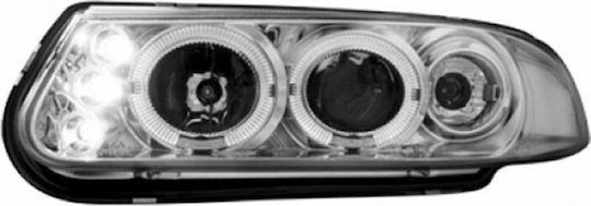 Dectane Μπροστινό Φανάρι Angel Eyes Led για Rover 200 Rover 200 1995-2000
