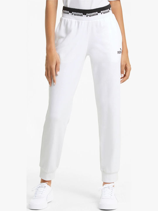 Puma Amplified Women's Sweatpants White