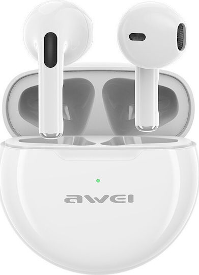 Awei T17 Mini Earbud Heavy Bass Bluetooth Handsfree Λευκό
