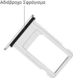 Βάση Κάρτας Sim Ασημί για iPhone 8 Plus Βάση Κάρτας Sim Ασημί για iPhone 8 Plus