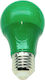 Λάμπα LED 7W 112mm για Ντουί E27 και Σχήμα A60 Πράσινο 270lm