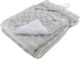 Soft Touch Pătură Pepinieră Swaddling pături Deluxe Catifea Gri 70x100cm