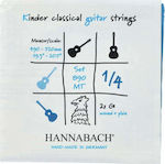 Hannabach Set of Strings for Classic Guitar 890 Classical 1/4 49-52"