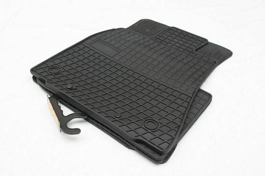Frogum Set of Front and Rear Mats 4pcs for Toyota Lexus 2013+ Black