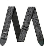 Dunlop Jacquard Strap for Guitar Black