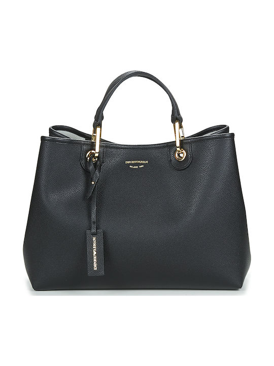 EMPORIO ARMANI バッグ Emporio Armani Geantă de damă Tote De mână Neagră Y3D165YFO5B