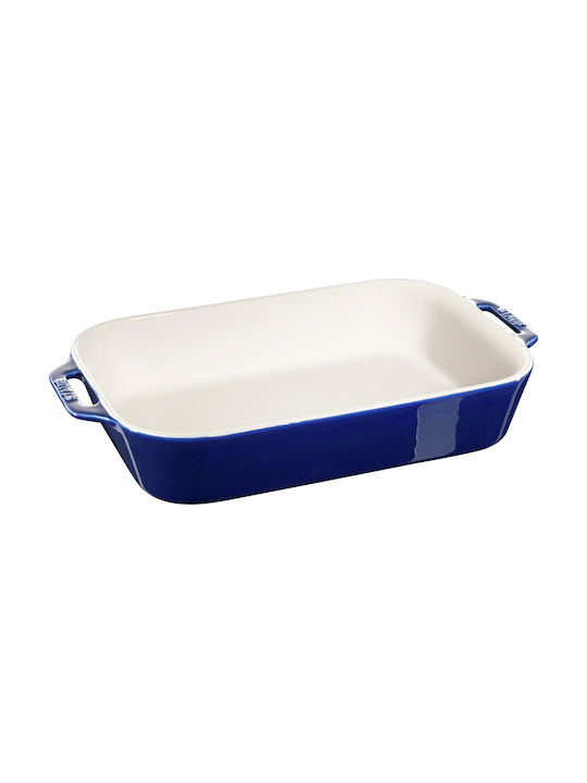 Staub Rechteckig Feuerfestes Geschirr Keramik 34x24x7.6cm 1Stück