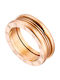 Amor Amor Women's Gold Plated Steel Spinner Ring