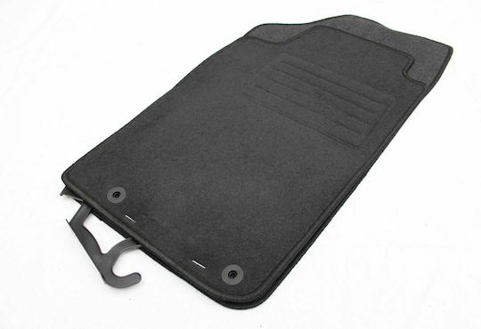 Petex Set of Front and Rear Mats 4pcs for Peugeot 206 2009 Black
