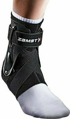 Zamst A2-DX Ankle Brace with Straps Left Black