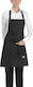 Egochef Apron Full Body Black