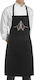 Egochef Apron Full Body Black