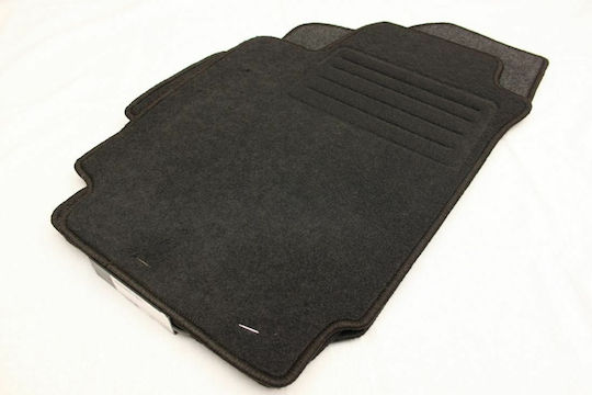 Petex Set of Front and Rear Mats 4pcs for Fiat Stilo 2001-2007 Black