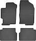 Frogum Set of Front and Rear Mats 4pcs for Mazd...