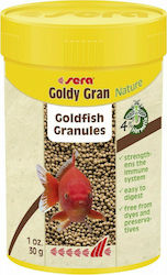 Sera Goldy Gran Nature Goldfish Food Granules with Spirulina 100ml