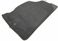 Petex Set of Front and Rear Mats 4pcs from Carpet for Peugeot 106 1996-2003 Black