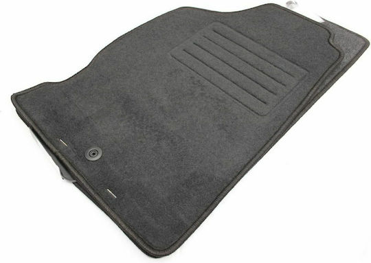 Petex Set of Front and Rear Mats 4pcs for Peugeot 106 1996-2003 Black