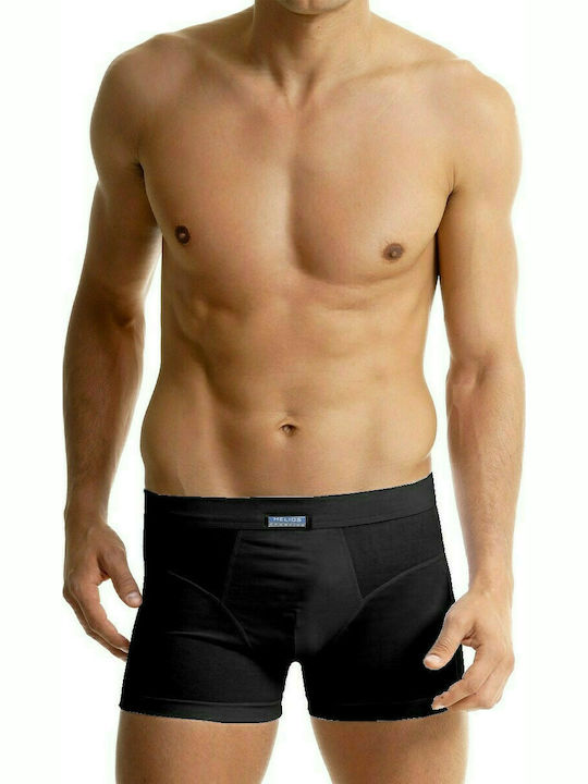 -2 Herren Boxershorts Schwarz 2Packung