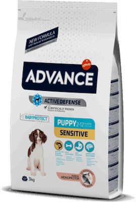 Affinity Advance Sensitive Puppy 3kg Hrană Uscată pentru Cățeluși cu Somon