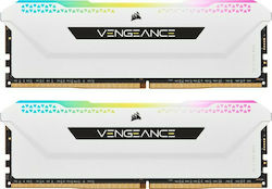 Corsair Vengeance RGB Pro SL 32GB DDR4 RAM με 2 Modules (2x16GB) και Ταχύτητα 3600 για Desktop