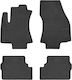 Frogum Set of Front and Rear Mats 4pcs for Opel Zafira 1999-2005 Black