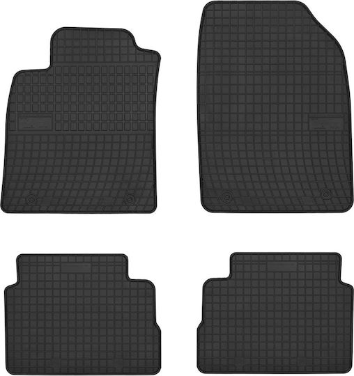 Frogum Set of Front and Rear Mats 4pcs for Opel Vectra 2002 Black