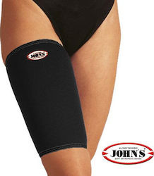 Johns 120136 Επιμηρίδα Neoprene Μαύρη