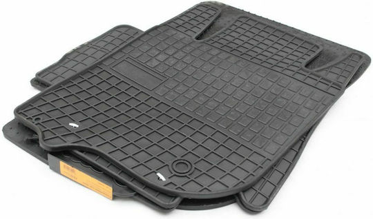 Frogum Set of Front and Rear Mats 4pcs for Mitsubishi L200 2019 Black