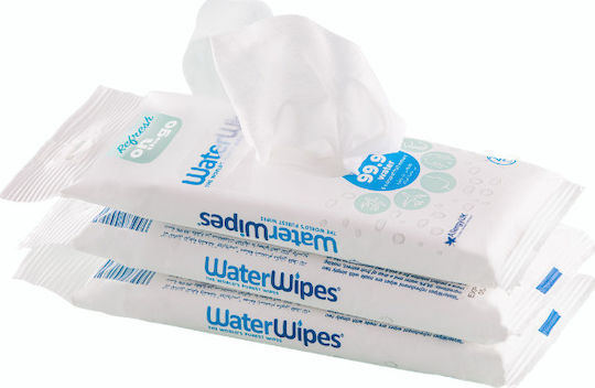 WaterWipes Feuchttücher mit 99.9% Wasser Babytücher mit 99.9% Wasser 3x84Stk