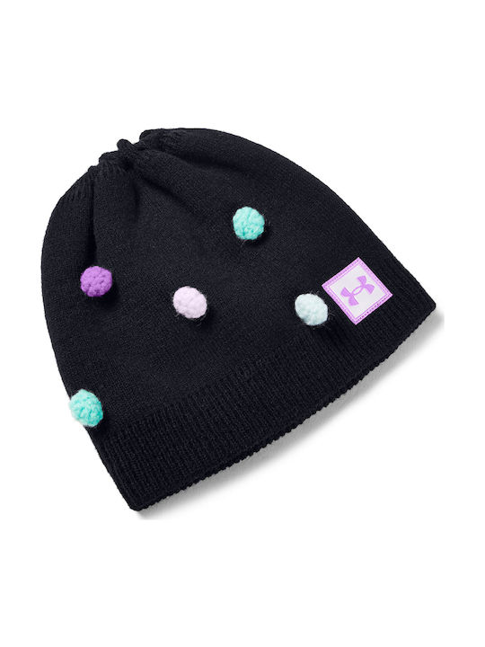 Under Armour Kinder Mütze Gestrickt Schwarz