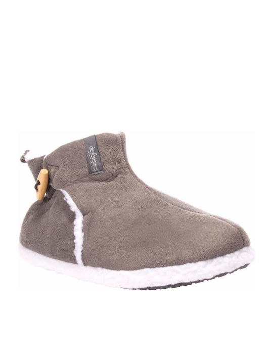 M20 Heel Enclosed Men's Slipper Gray
