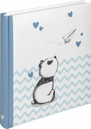 Walther Παιδικό Άλμπουμ Baby Little Panda 50 Σελίδων για 50 Φωτογραφίες Λευκό με Ριζόχαρτο 28x30.5εκ.