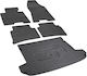 Rigum Set of Front and Rear Mats 4pcs from Rubber for Kia Sportage Hyundai Tucson Black 903379/815054