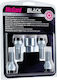 Lampa Security Bolts Conical Black A120 M12x1.5mm for Key No 17 4pcs