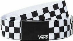 Vans Deppster II Web Men's Belt from Artificial Leather White / Black