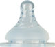 Mininor Replacement Silicone Nipples 3m Silicone Baby Bottle Teats for 3+ months 2pcs