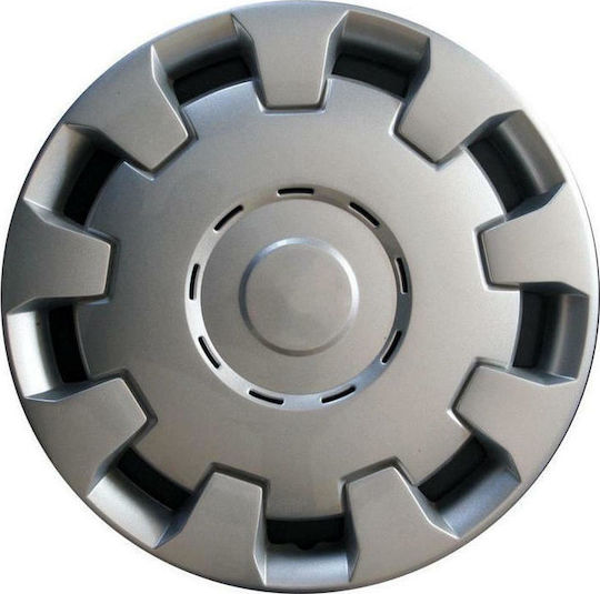 Farad Set Capace De Roți Auto Opel 15" 4 Bucăți Argintii