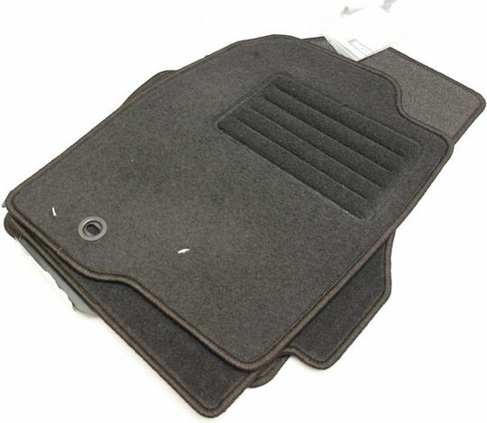 Petex Set of Front and Rear Mats 4pcs for Mazda 2 2002-2007 Black