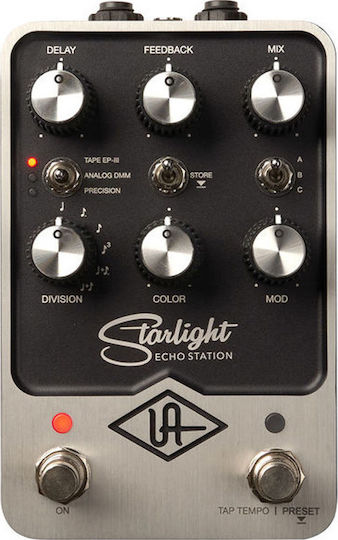 Universal Audio Starlight Pedals Effect Delay Electric Guitar and Electric Bass