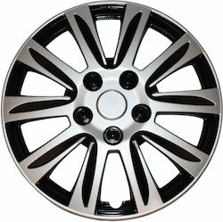 Carman Set Capace de Roți Auto 4 Bucăți 15" Arg...