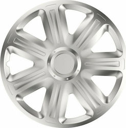 Versaco Komfort Auto Radkappen 14" Silber 4 Stück