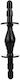 Hung System Double Handle Πρωκτικό Dildo Black 30cm