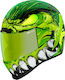 Icon Airform Manik'r Green Motorradhelm Volles Gesicht DOT / ECE 22.05 KR2169